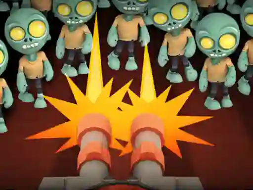 Permainan Zombie shooter secara online