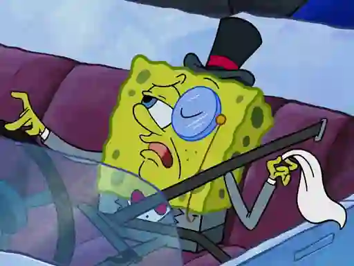 Permainan Spongebob Driving Test Hidden secara online