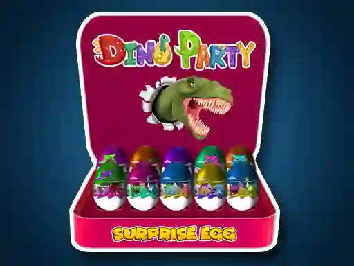 Permainan Surprise Egg: Dino Party secara online