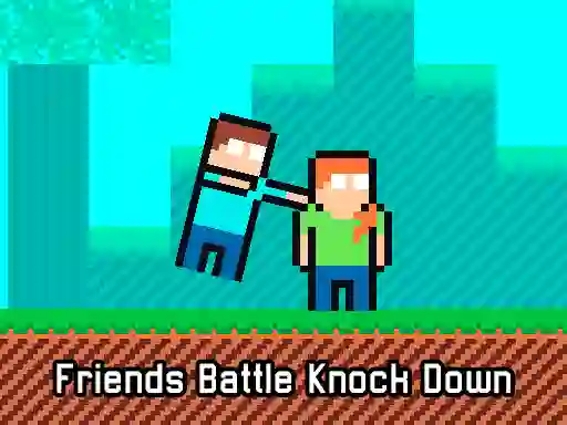 Permainan Friends Battle Knock Down secara online