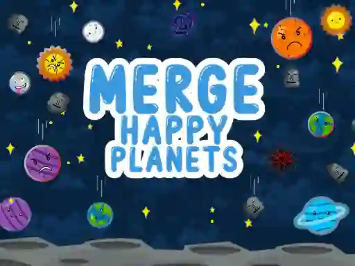 Permainan Merge Happy Planets secara online