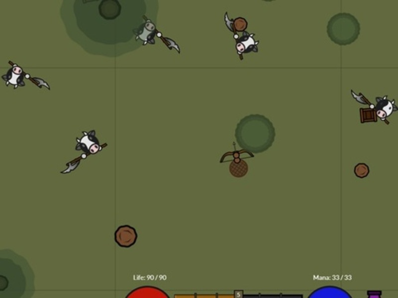 Permainan Cowz. io secara online