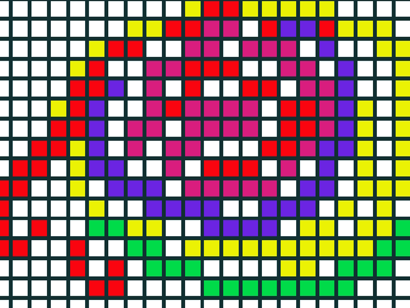 Permainan Draw pixel secara online