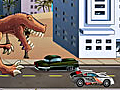 Permainan T rex mengamuk pizza prasejarah  secara online