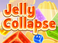 Permainan Jelly runtuh secara online