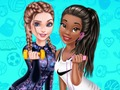 Permainan Elsa Dan Tiana Buddies Workout  secara online