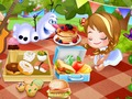 Permainan Elsa Putri Picnic  secara online