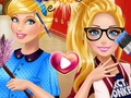 Permainan Persaingan Cinderella dan Barbie  secara online