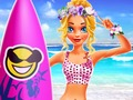 Permainan Nina Surfer Girl secara online