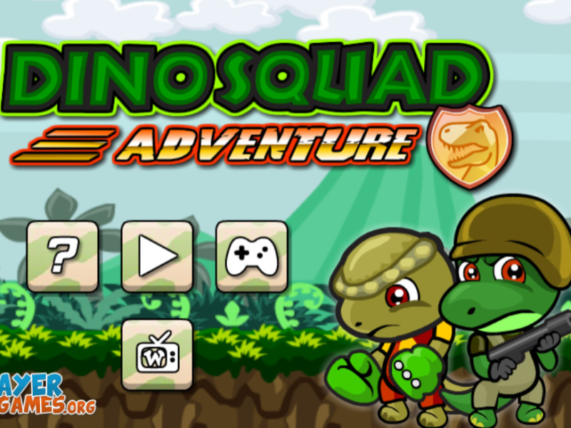 Permainan Petualangan Dino Squad  secara online