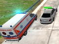 Permainan Lomba Jalan Raya Penyelamatan Ambulans secara online