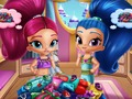 Permainan Pembersihan Lemari Shimmer dan Shine secara online