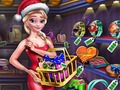 Permainan Belanja Ratu Es Hadiah Natal secara online