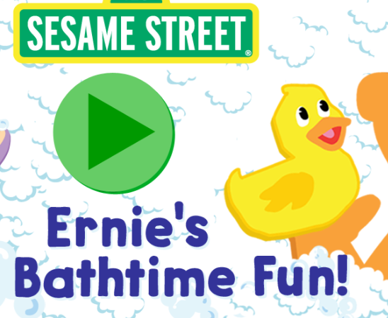 Permainan 123 Sesame Street: Kesenangan Bathie Ernie  secara online
