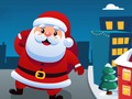 Permainan Santa berlari melalui jalan-jalan kota  secara online