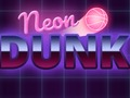 Permainan Neon dunk secara online