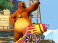 Permainan Grizzy & Lemmings: Die Kanone  secara online