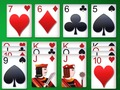 Permainan Solitaire Freecell yang luar biasa secara online