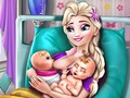 Permainan Kelahiran Ice Queen Twins  secara online