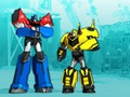 Permainan Transformator. Robot yang Menyamar: Striker Super Mini  secara online