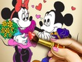 Permainan Buku mewarnai Minnie  secara online
