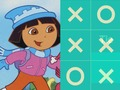 Permainan Dora tic tac toe secara online