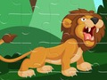 Permainan Puzzle Singa Kuat secara online