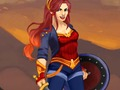 Permainan Prajurit Amazon Wonder Woman Dress Up secara online