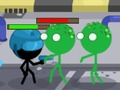 Permainan Stickmen versus Zombi  secara online