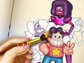 Permainan Steven Universe: Buku Mewarnai  secara online