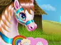 Permainan Kue pelangi untuk kuda poni  secara online