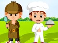 Permainan Anak-anak dan profesi  secara online