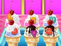 Permainan Membuat es krim yang lezat  secara online