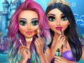 Permainan Salon rias untuk putri duyung  secara online