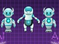 Permainan Robot: Pencocokan Kartu Memori  secara online