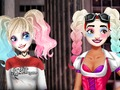 Permainan Studio Rambut dan Makeup Harley Quinn secara online
