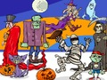 Permainan Temukan 5 Perbedaan Halloween secara online