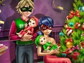 Permainan Natal Keluarga Gadis Bertitik  secara online