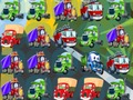 Permainan Truk Kartun Cocok 3  secara online