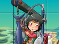 Permainan Puzzle Geser Nelayan  secara online