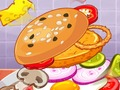 Permainan Tantangan Burger Terbesar  secara online