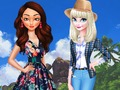 Permainan Darat vs Laut: Moana vs Elsa  secara online