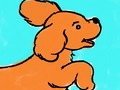 Permainan Buku mewarnai anjing  secara online