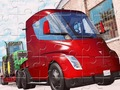 Permainan Jigsaw Truk Tesla secara online
