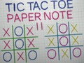 Permainan Tic Tac Toe Catatan Kertas II secara online