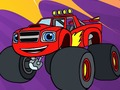 Permainan Buku Mewarnai Monster Truk secara online