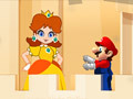 Permainan Mario bertemu Peach  secara online