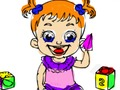 Permainan Kembali ke Sekolah: Mewarnai Boneka Bayi secara online