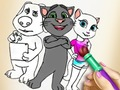 Permainan Buku Mewarnai Kitty  secara online
