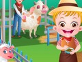 Permainan Tur Pertanian Baby Hazel  secara online